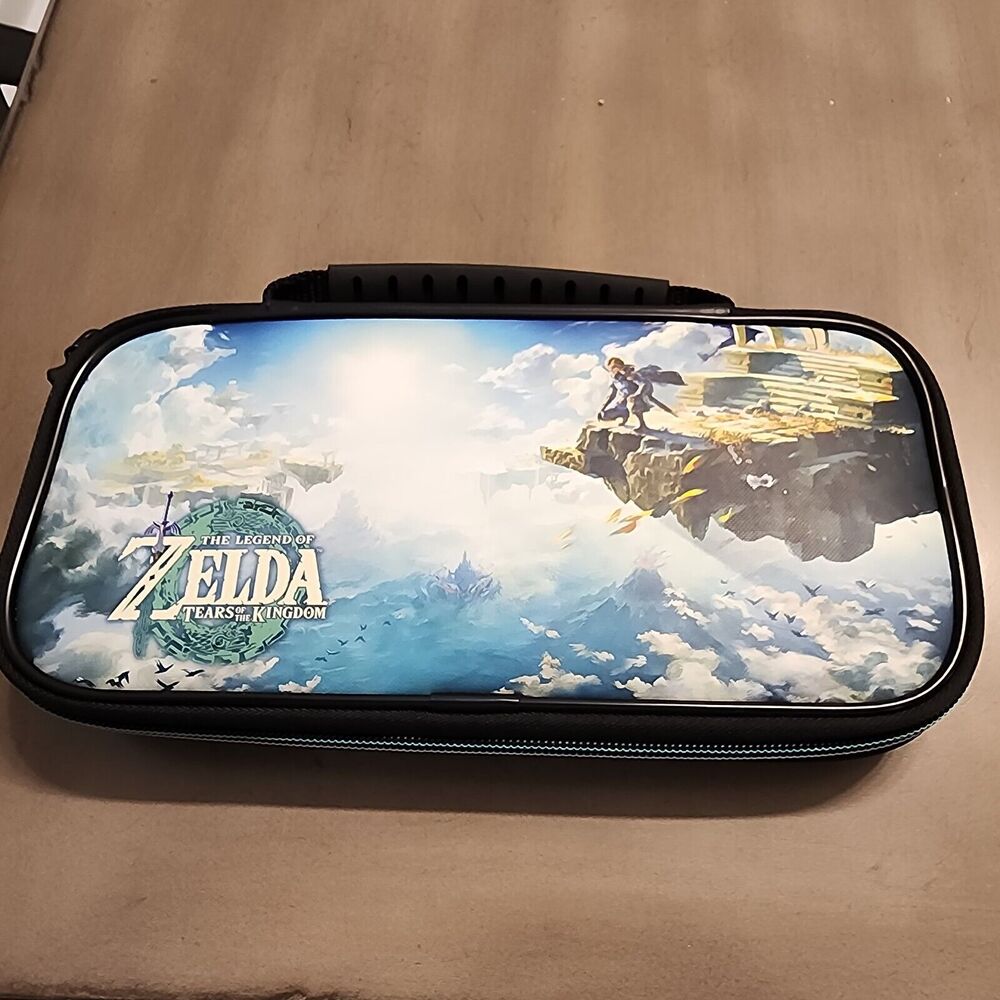 Nintendo Switch Game Travel Case Legend Of Zelda Tears Of The Kingdom EXCELLENT